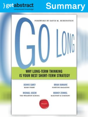 cover image of Go Long (Summary)